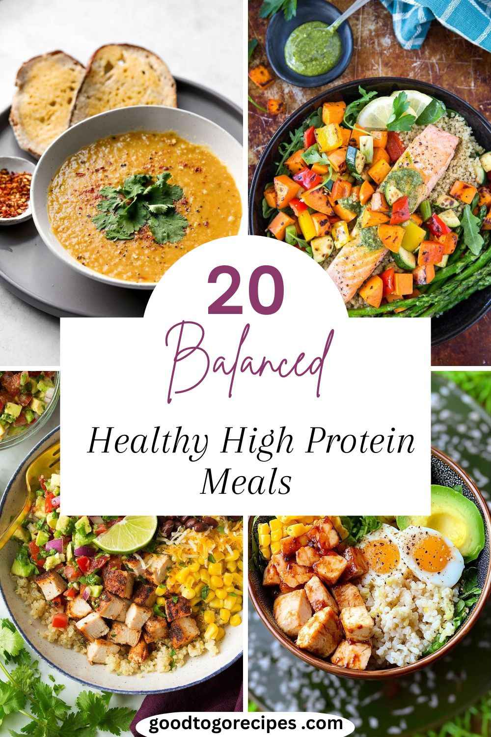 Healthy High Protein Meals