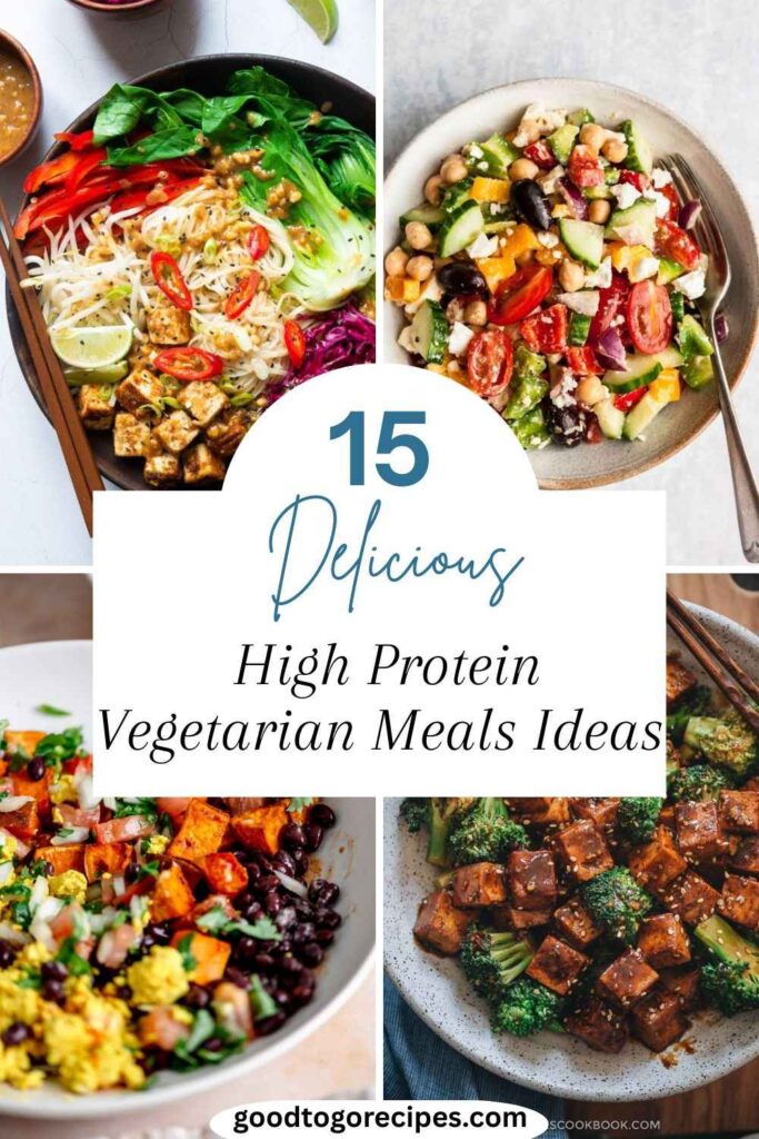High Protein Vegetarian Meals Ideas